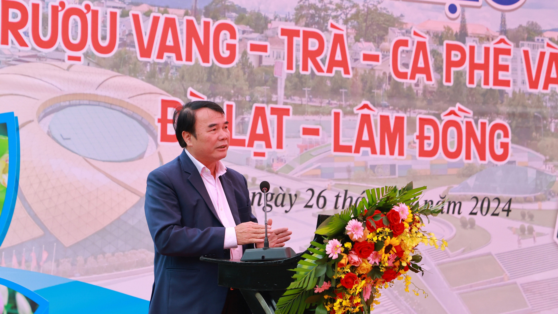 M. Pham S, vice-président du Comité populaire provincial de Lam Dong, a hautement apprécié cet événement et a souligné l'importance de promouvoir les produits locaux de haute qualité.