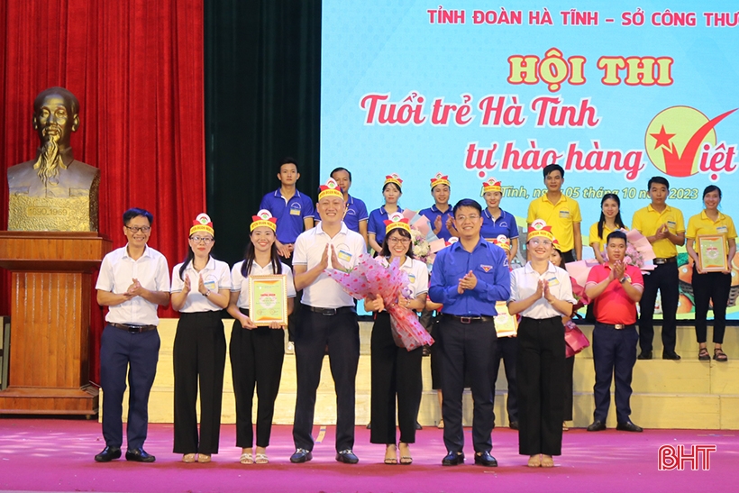 Sôi nổi hội thi “Tuổi trẻ Hà Tĩnh tự hào hàng Việt Nam”