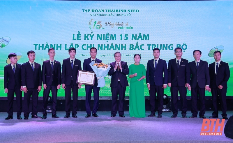 Tập đoàn ThaiBinh Seed kỷ niệm 15 năm thành lập chi nhánh Bắc Trung Bộ