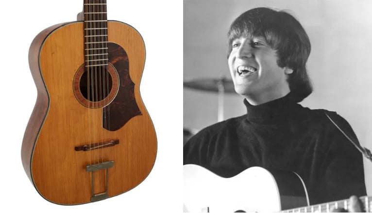 Đấu giá cây đàn bị thất lạc của John Lennon