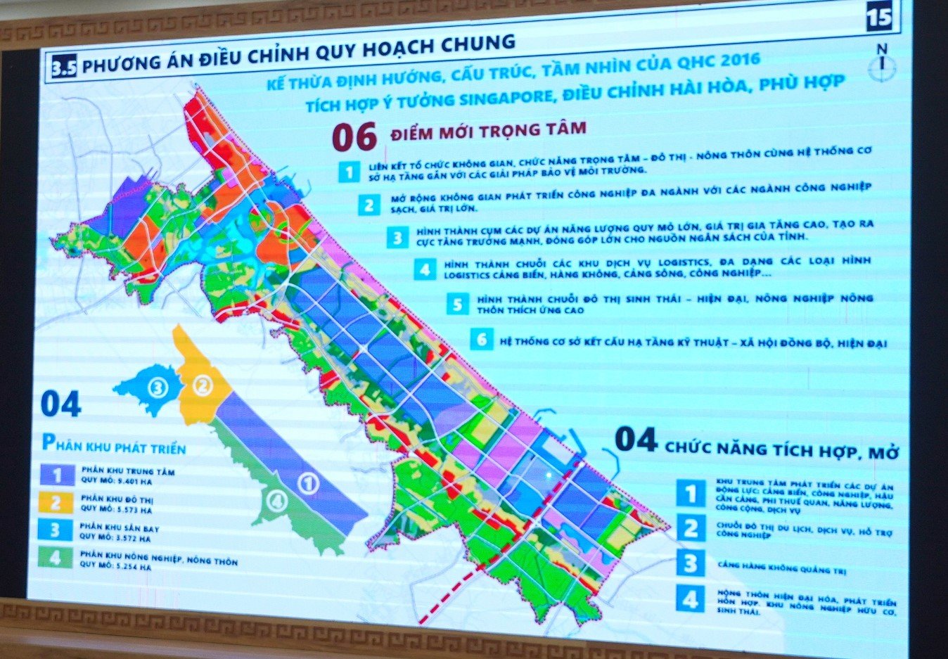 แผนปรับปรุงผังเมืองรวมเขตเศรษฐกิจภาคใต้ จังหวัดกวางตรี