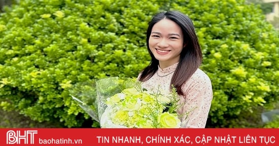 Đạt thủ khoa đầu ra, cô gái quê Hà Tĩnh giành học bổng du học Anh