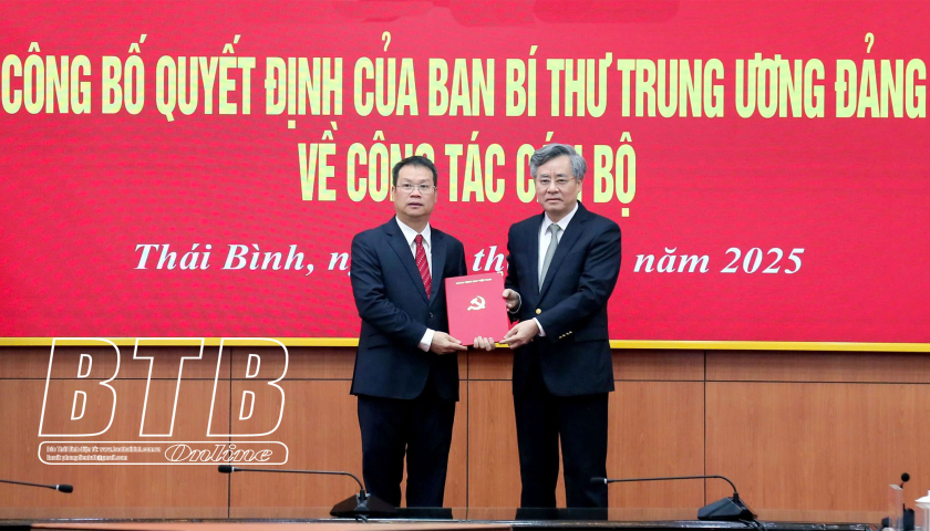 Comrade Nguyen Manh Hung, member of the Central Inspection Commission, holds the position of Deputy Secretary of Thai Binh Provincial Party Committee for the 2020 - 2025 term.