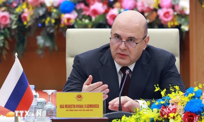 Russian Prime Minister Mikhail Mishustin successfully concludes visit to Vietnam