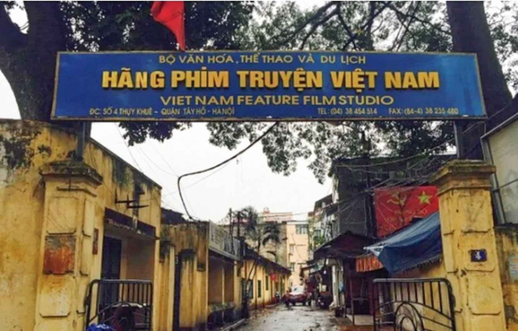 El Estudio de Cine de Vietnam (n.º 4 Thuy Khue, Hanoi) fue una vez el orgullo del cine revolucionario de Vietnam. (Foto: Diario Cultura)