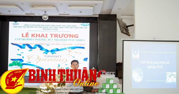 Tiên phong ứng dụng máy Real – time PCR nâng cao chất lượng tôm giống