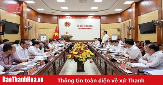 UBND tỉnh Thanh Hóa làm việc với đoàn công tác tỉnh Quảng Nam về triển khai thực hiện các Chương trình mục tiêu quốc gia