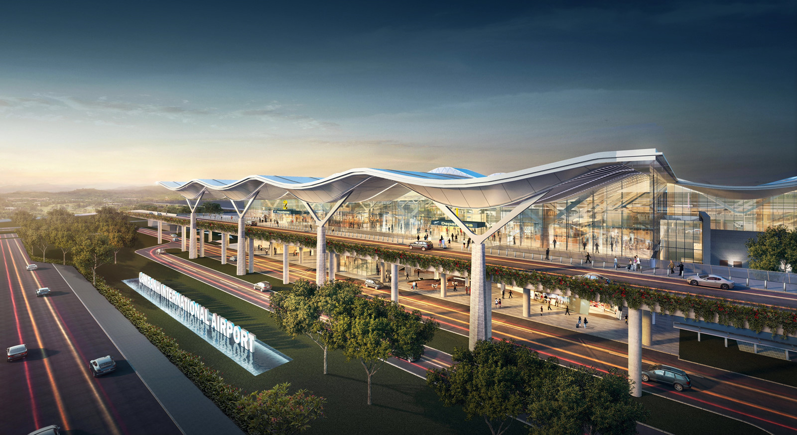 Cam Ranh supprimera tous les goulots d'étranglement des infrastructures pour accueillir les visiteurs internationaux et nationaux (Photo : Aéroport de Cam Ranh).