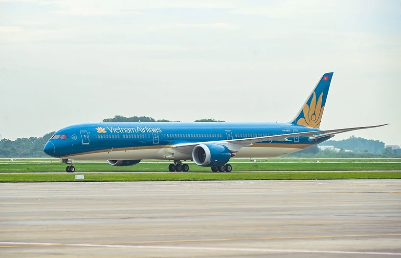 Vietnam Airlines' Boeing 787-10 is one of the largest aircraft in the Boeing 787 
