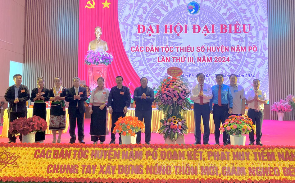 Congress of ethnic minorities in Nam Po district in 2024