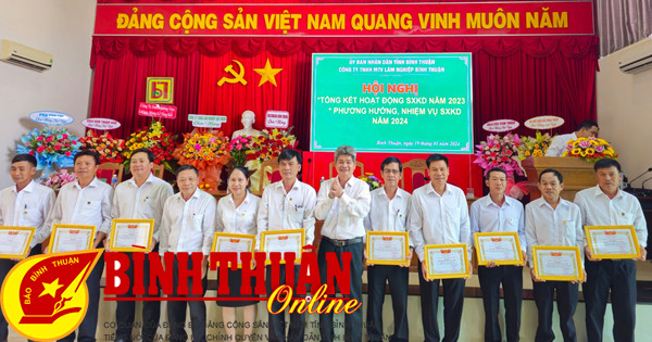 Công ty TNHH MTV Lâm nghiệp Bình Thuận:﻿﻿﻿﻿ Năm 2023 doanh thu đạt 107,4% kế hoạch