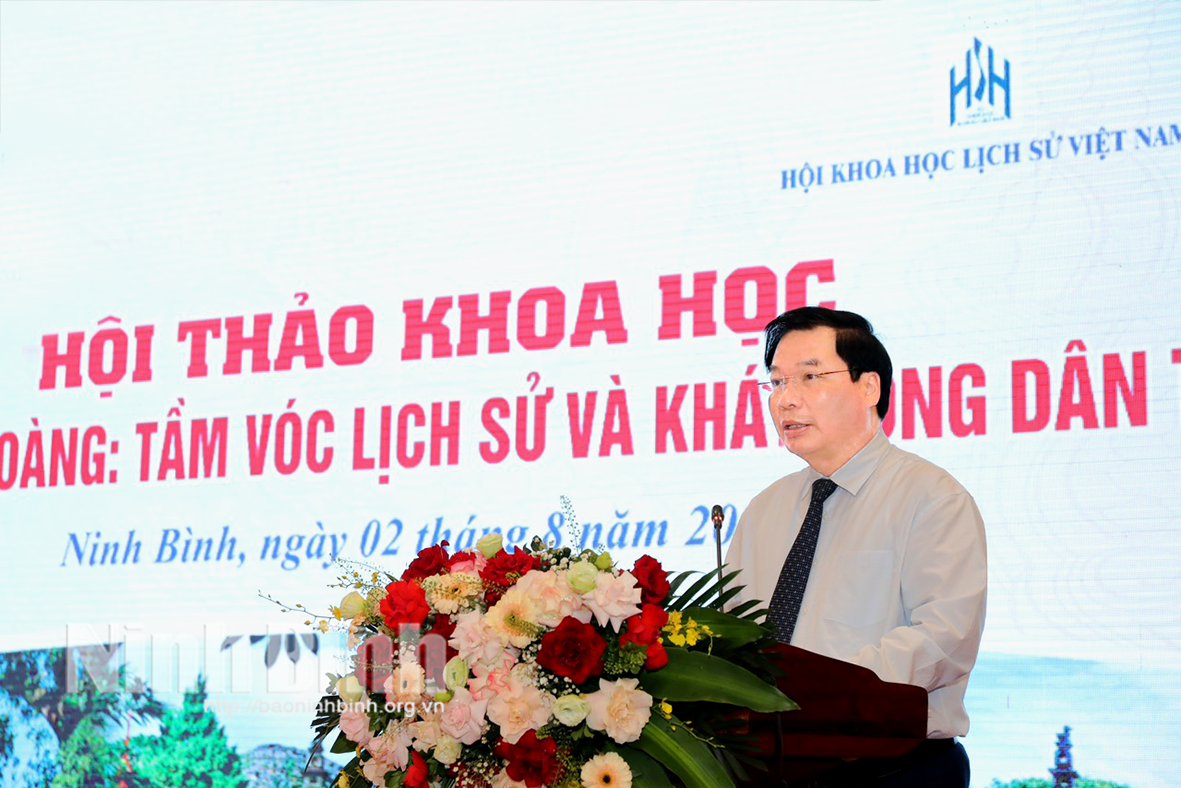 Scientific seminar Dinh Tien Hoang Historical stature and national aspirations