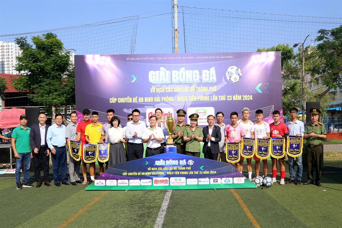 Inauguración del 23.º Campeonato de Clubes de la Ciudad Plástica de Hai Phong-Tien Phong, Copa de Seguridad 2024