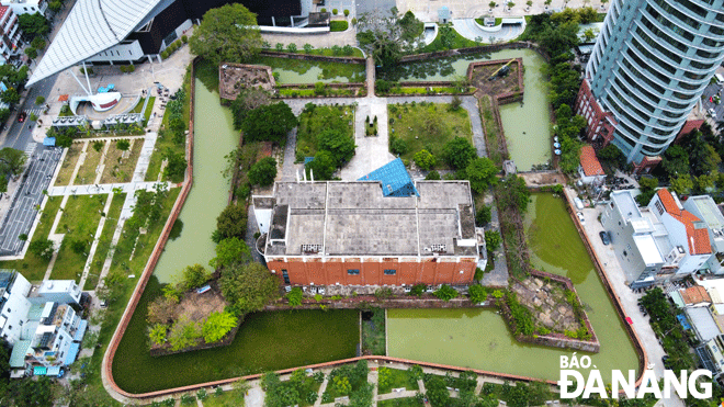 La reliquia nacional especial de la Ciudadela de Dien Hai posee un gran valor asociado con la guerra de resistencia contra la coalición franco-española del ejército y el pueblo de Da Nang. Foto: XUAN DUNG