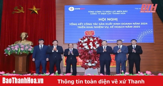 Công ty Điện lực Thanh Hóa hoàn thành xuất sắc kế hoạch sản xuất kinh doanh năm 2024