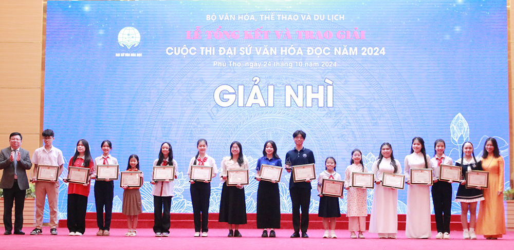 Tổng kết và trao giải Cuộc thi Đại sứ Văn hóa đọc năm 2024