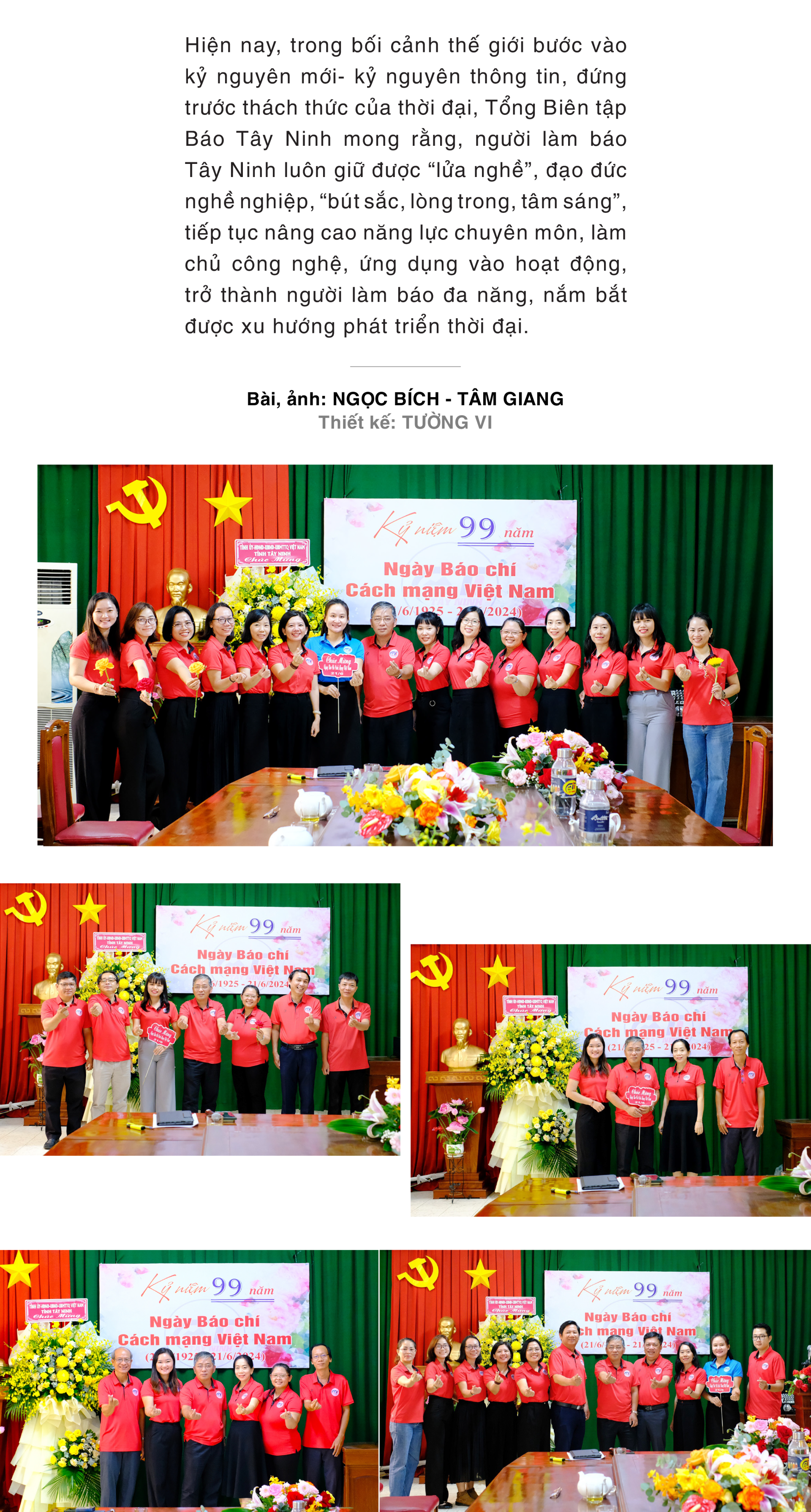 [Longform] Chủ tịch UBND tỉnh Nguyễn Thanh Ngọc: Thăm, chúc mừng Báo Tây Ninh nhân ngày 21.6