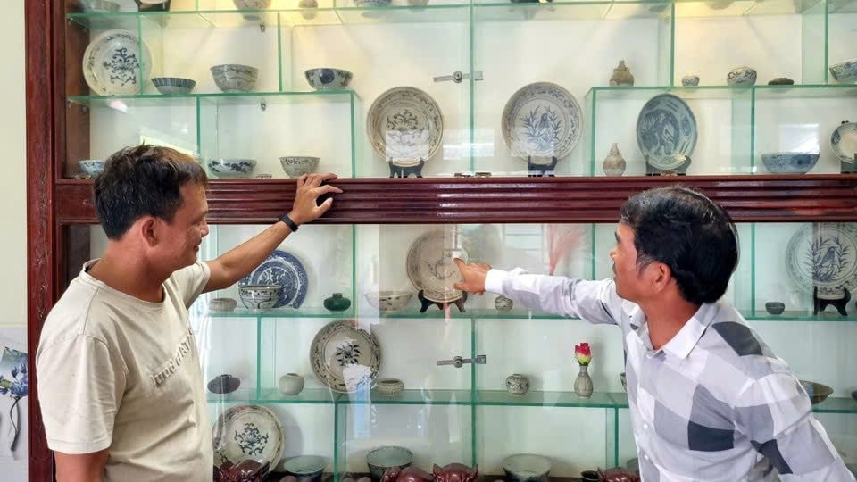 Artifacts found in Binh Chau sea.