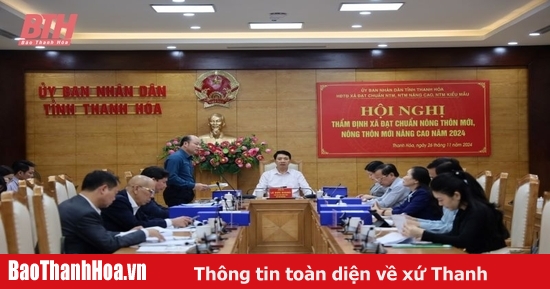 Đề nghị xét, công nhận 7 xã đạt chuẩn NTM nâng cao