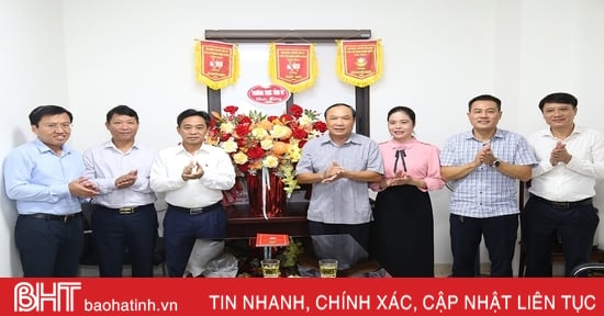 ថ្នាក់ដឹកនាំខេត្ត Ha Tinh អបអរសាទរទិវាប្រពៃណីរបស់គណៈកម្មាធិការកសាងបក្ស ការិយាល័យគណៈកម្មាធិការបក្ស និងសមាគមកសិករ