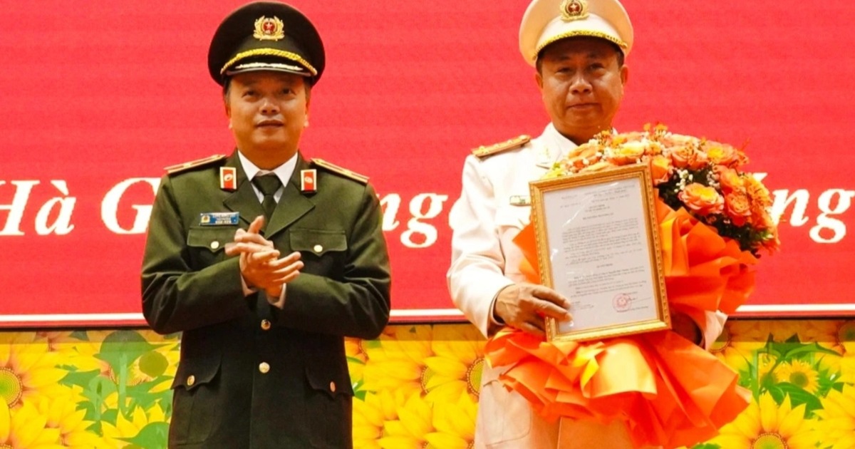 Colonel Nguyen Duc Thuan holds the position of Director of Ha Giang Provincial Police.