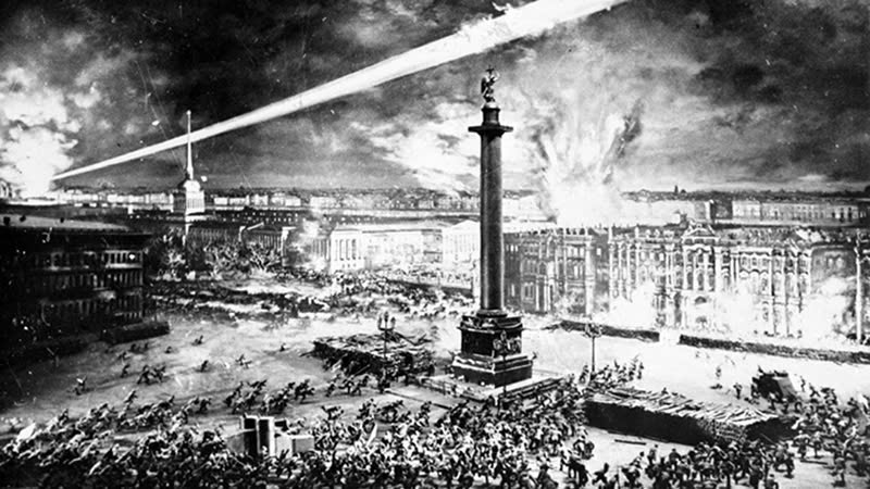 ロシア十月革命107周年 7111917 7112024 人民革命