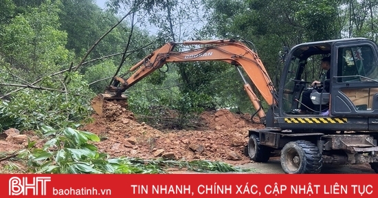 Khắc phục nhanh các thiệt hại do mưa lớn tại Hà Tĩnh