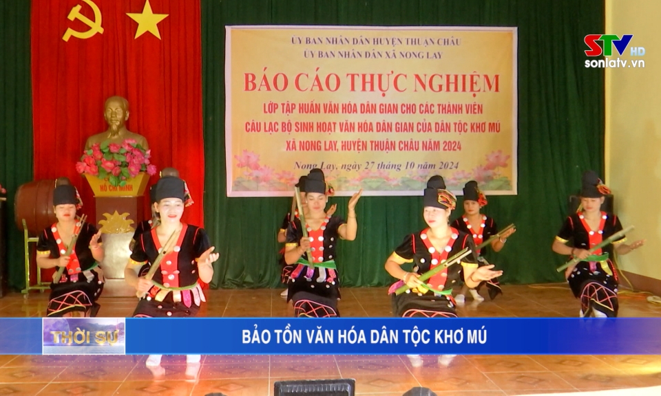 Preserving the culture of the Kho Mu ethnic group