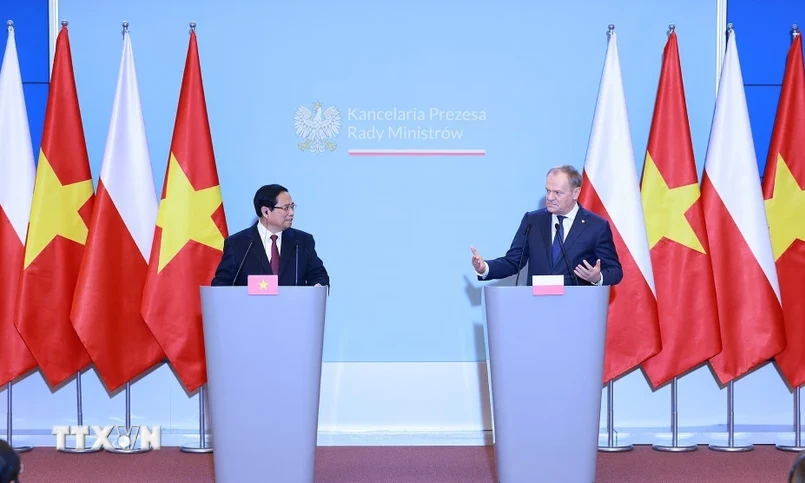 Gemeinsame Erklärung Vietnam-Polen zur Stärkung der bilateralen Beziehungen