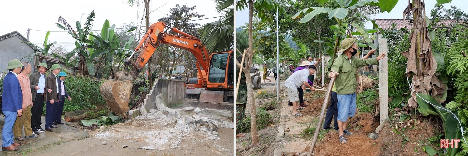 Vu Quang Town - 20th Anniversary Mark