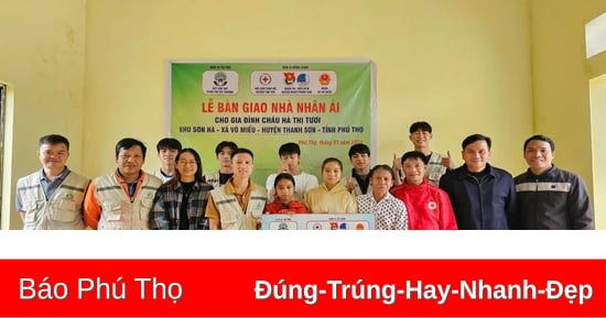 Phú Thọ xây dựng được 119 Nhà nhân đạo trong năm 2024