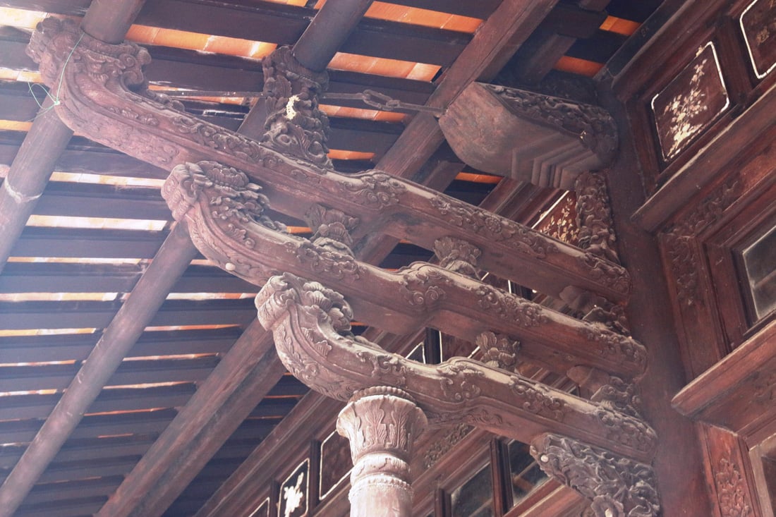 ព្រះបរមរាជវាំង Long An ជាកន្លែងតាំងបង្ហាញវត្ថុបុរាណរបស់រាជវង្សង្វៀនច្រើនបំផុត - រូបថត ៧.