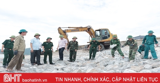 Chủ tịch UBND tỉnh Hà Tĩnh ra công điện tập trung ứng phó với áp thấp nhiệt đới, mưa lớn