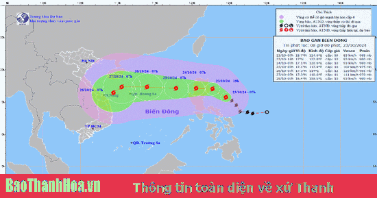 Chủ động ứng phó với bão TRAMI