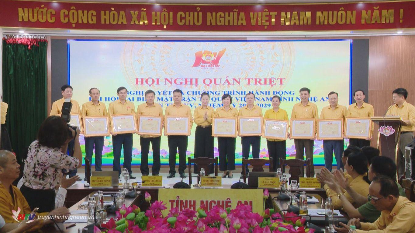 Ủy ban MTTQ tỉnh quán triệt Nghị quyết đại hội lần thứ XV và thông qua chương trình toàn khoá