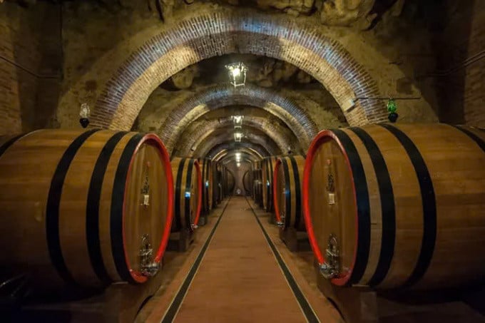 La spécialité de vin rouge Brunello est un incontournable du Val d'Orcia. Photo : Italia.it