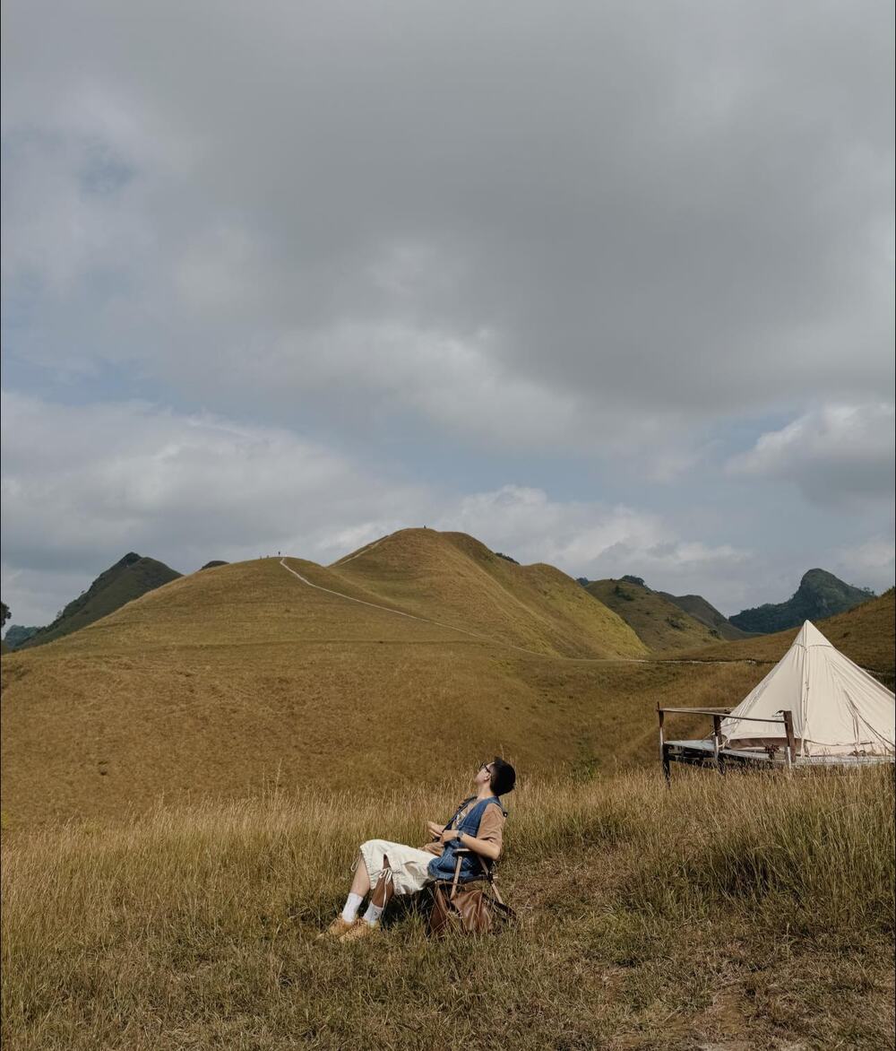 Mr. Nguyen Huu Minh (27 years old, Hanoi) accidentally found out about this place on social media and immediately added it to his itinerary during his trip to Cao Bang because he was so impressed. Photo: NVCC