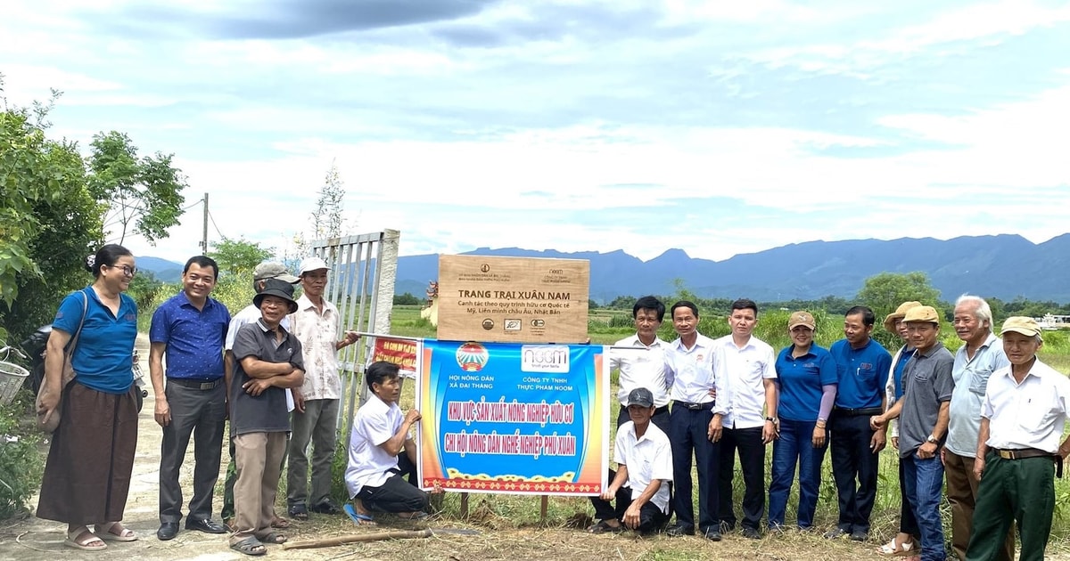 Quang girl passionate about organic farming