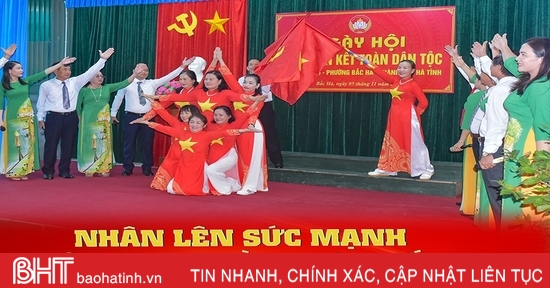 Náo nức Ngày hội Đại đoàn kết tại Hà Tĩnh