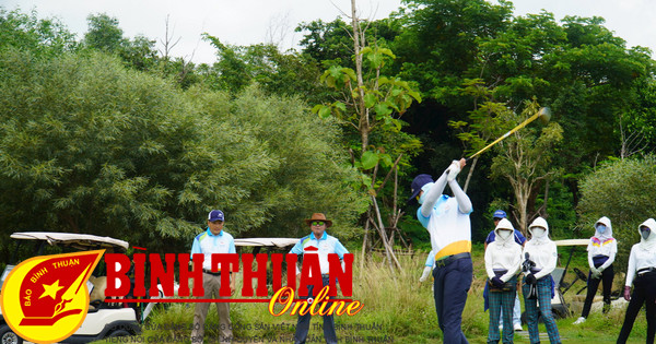 Giải Golf Ninh Thuận - Bình Thuận mở rộng năm 2023, đánh dấu sự liên kết một nhà