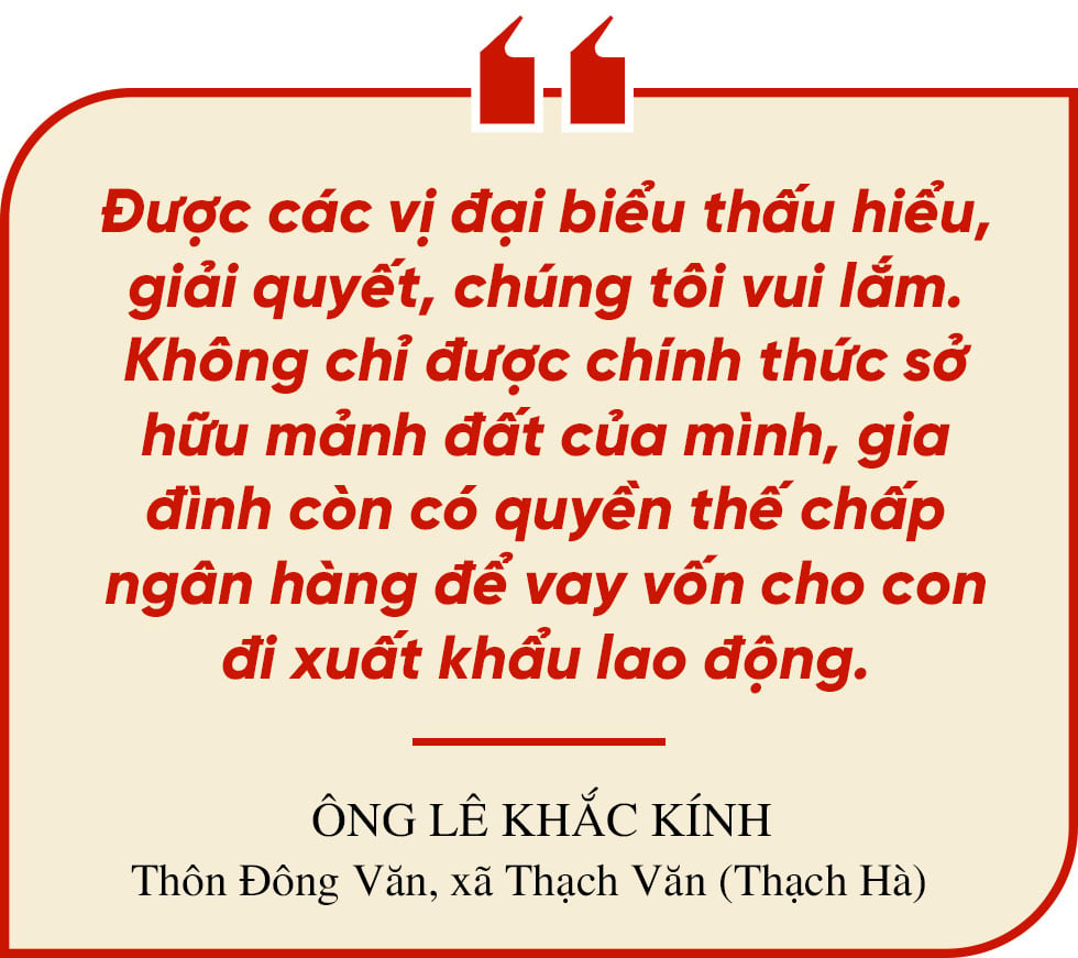 សេចក្តីសម្រេចលើកទឹកចិត្តសម្រាប់ខេត្ត Ha Tinh សម្រេចបានជោគជ័យ (ភាគទី៤)៖ បង្កើតការឯកភាព និងការពង្រឹងទំនុកចិត្តរបស់អ្នកបោះឆ្នោត និងប្រជាជន