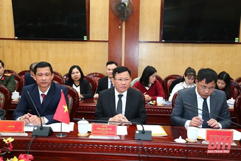 Land work exchange between Thanh Hoa and Hua Phan provinces