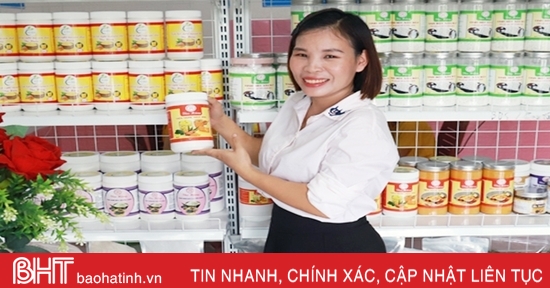 Cử nhân kinh tế biến cây nghệ thành sản phẩm OCOP 3 sao