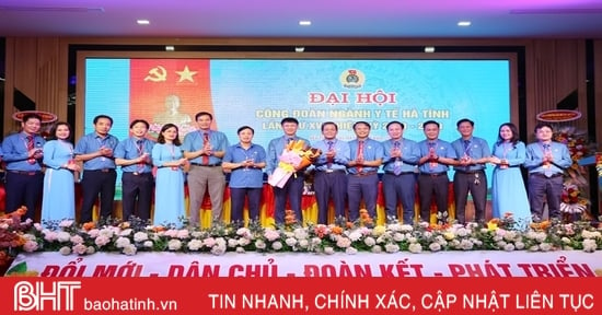 Ông Bùi Quốc Hùng giữ chức Chủ tịch Công đoàn ngành Y tế Hà Tĩnh