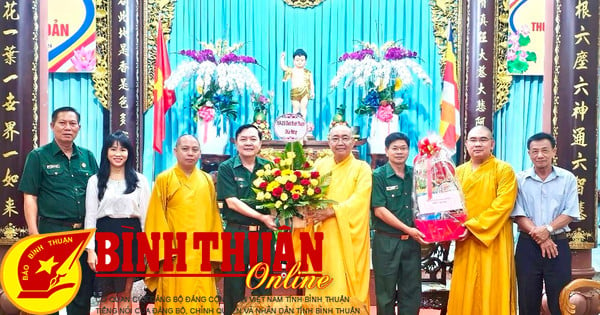 Die Provinzveteranenvereinigung besucht und gratuliert Buddhas Geburtstag 2024