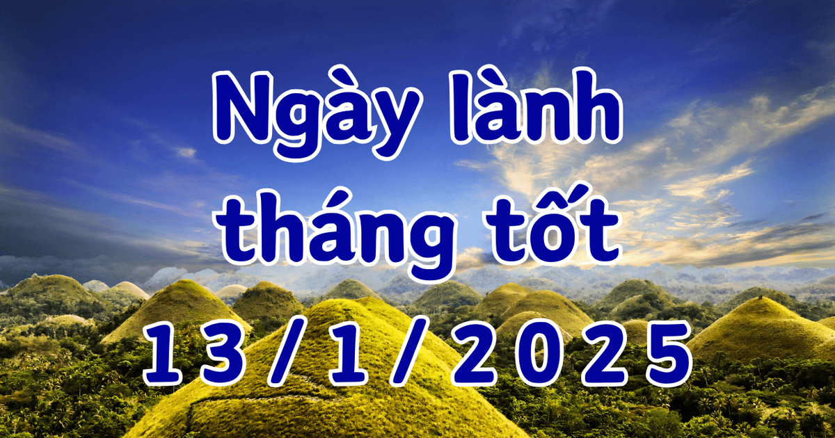 Lunar calendar 13/1 - Lunar calendar today 13/1/2025 most accurate