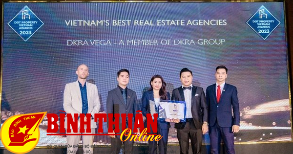 DKRA Vega honorée aux Dot Property Vietnam Awards 2023