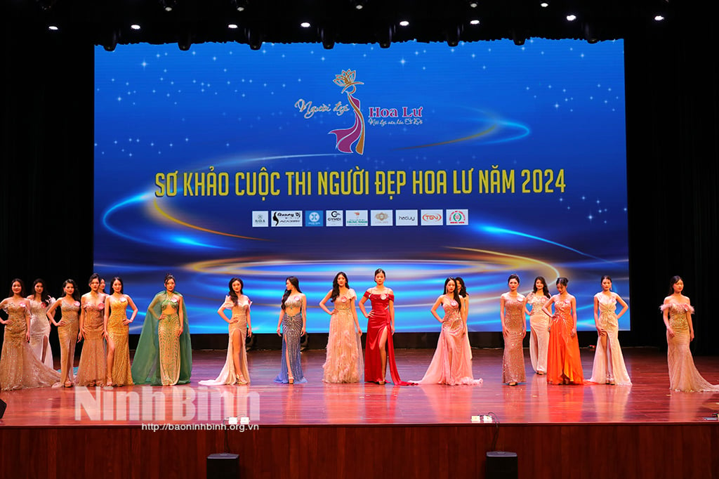 Ronda preliminar del 4º Concurso de Belleza Hoa Lu 2024