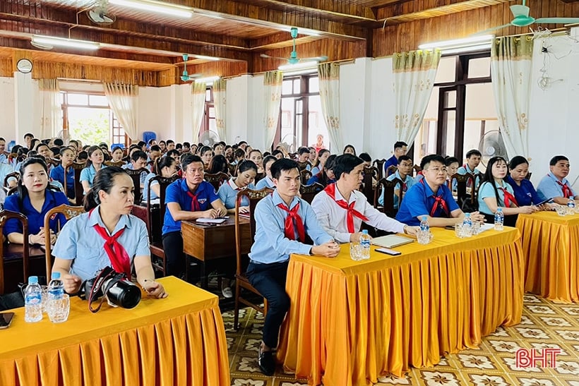 Improving skills and expertise of the Team and children's movement in Ha Tinh