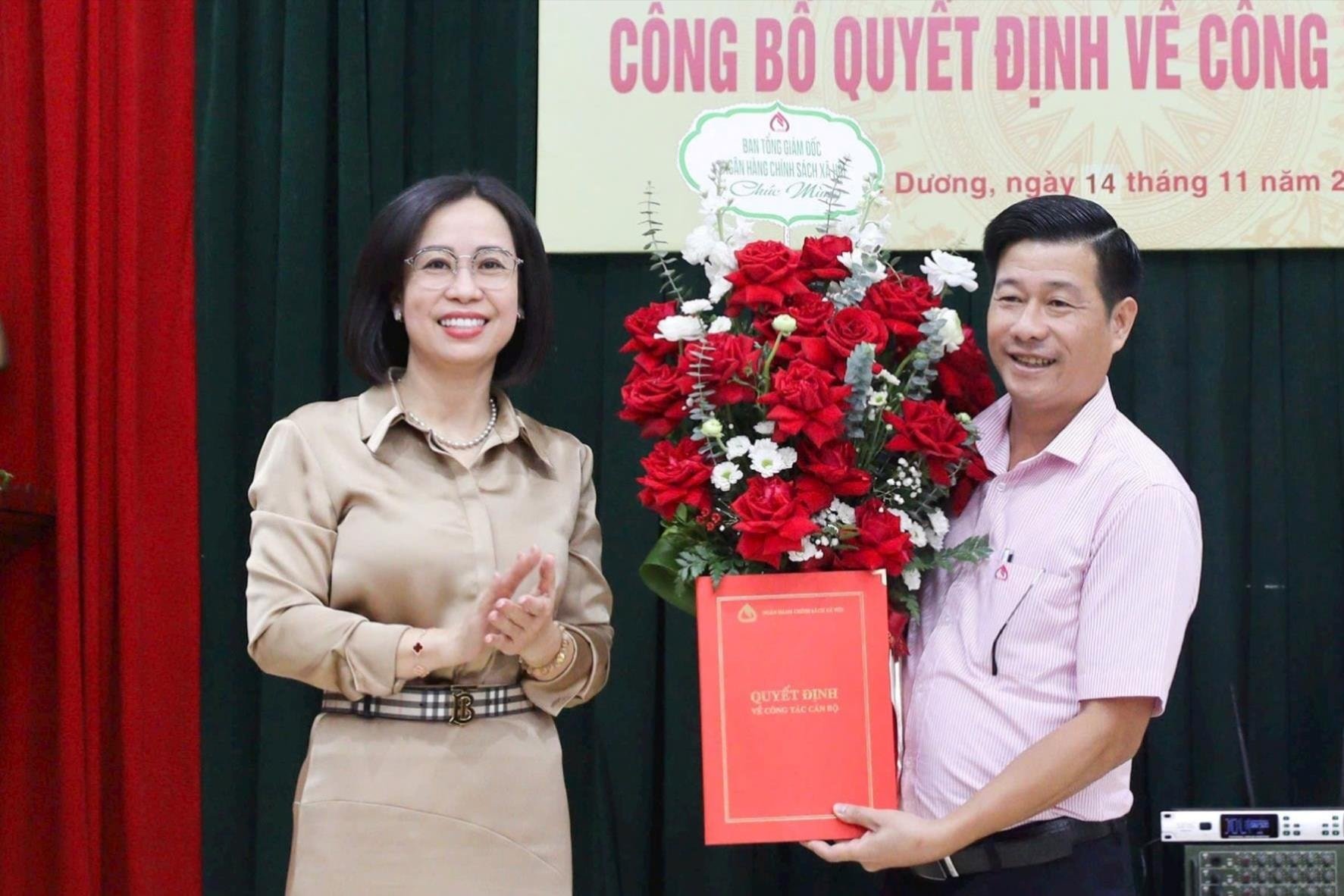 Social Policy Bank, Hai Duong branch has a new Deputy Director